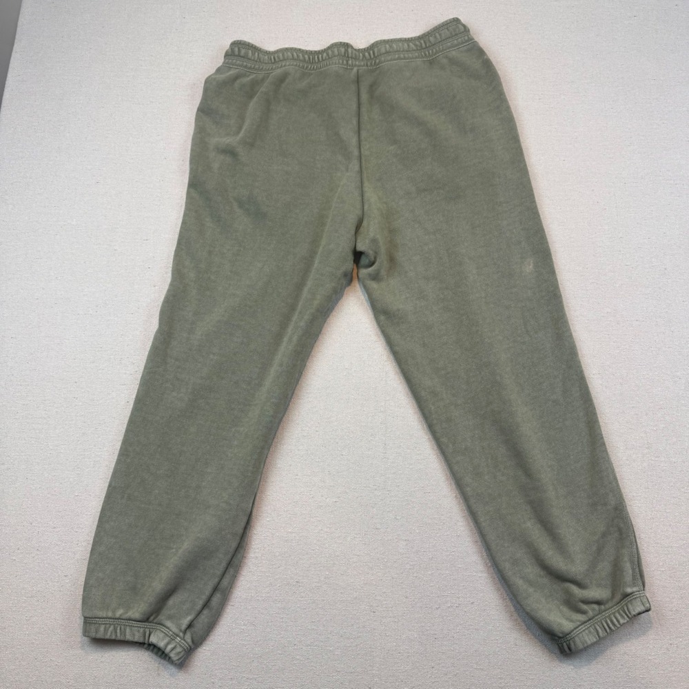 Aerie M Joggers Women Olive Green Drawstring Elastic Cuff Relaxed Loungewear - Picture 4 of 9